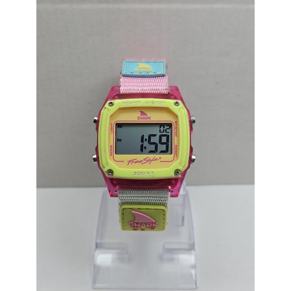 Freestyle Shark Classic Clip Popsicle FS101177 Digital Watch 100M WR New Battery